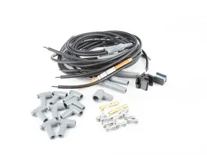 Super Conductor Spark Plug Wire Set - Black