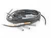 ES#3559442 - 31183 - Super Conductor Spark Plug Wire Set - Black - 8.5mm diamter with a copper alloy with ferro magnetic impregnated center core - MSD Performance - Volkswagen