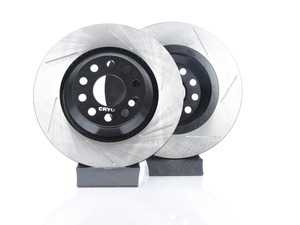 ES#2996762 - 126.33113cKT - Rear Slotted Rotors - Pair (310x22) - Featuring tougher, cryogenically treated Cryo rotors. - StopTech - Audi Volkswagen