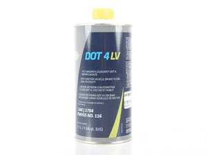 ES#2862519 - 1224116 - DOT 4 Low Viscosity Brake Fluid - 1 Liter  - Special brake fluid of highest DOT 4 performance levels and extremely low viscosity at cold temperatures. - Pentosin - Audi BMW Volkswagen MINI Porsche