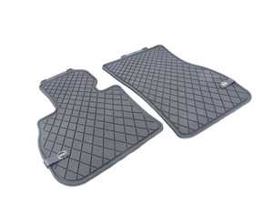 ES#3185855 - 51472447606 - Essentials Front All Weather Rubber Factory Floor Mats Set Black - Priced As Set  - Replace or upgrade to factory MINI mats - Genuine MINI - MINI