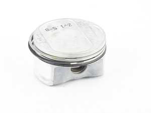 ES#284530 - 079107065AK - Piston Assembly For Cylinders 5-8 - Priced Each - Includes piston rings, wrist pin, and circle clips - Genuine Volkswagen Audi - Audi