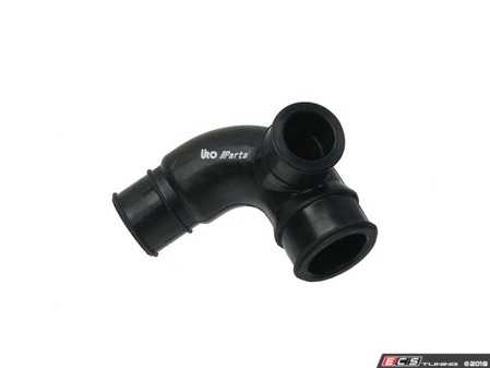ES#3604076 - 06B103221F - Breather Hose Connector - Connects the valve cover to the hard pipe and pressure regulator - URO - Audi Volkswagen