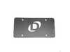 ES#3148920 - D010-0015 - Dinan Marque Plate - Black with Offset Logo - Show off your Dinan pride with this stylish license plate - Dinan - BMW MINI