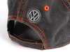 ES#2063717 - 14729 - Orange Volkswagen 49 Cap - (NO LONGER AVAILABLE) - Since 1949, vw has been refining the design! - DriverGear - 