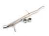 ES#3576157 - 023492ecs01KT -  Audi B9 A4/A5 2.0T Center Resonator Delete - Add an aggressive exhaust sound with this Resonator Delete Pipe Kit! Deletes rear-most resonator. - ECS - Audi