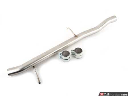 ES#3576157 - 023492ecs01KT -  Audi B9 A4/A5 2.0T Center Resonator Delete - Add an aggressive exhaust sound with this Resonator Delete Pipe Kit! Deletes rear-most resonator. - ECS - Audi
