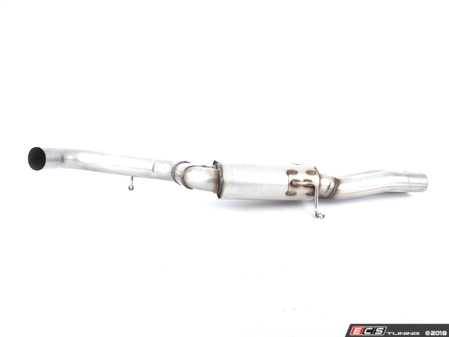 ES#3622425 - MSAU715 - Center Exhaust Section - Resonated  - Resonated center exhaust section used in Milltek kits SSXAU729, SSXAU730 - Milltek Sport - Audi