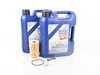 ES#3604167 - 99610722553kt2kt - Liqui Moly Leichtlauf Oil Service Kit (5w-40) - Includes Hengst filter and Liqui Moly Leichtlauf High Tech A40 Spec oil - Assembled By ECS - Porsche
