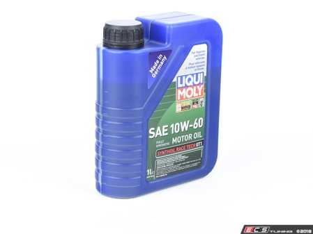 ES#2626318 - 2068 - Liqui Moly Race Tech GT1 10w-60 Engine Oil - 1 Liter - Meets BMW M-Motorsports requirements - Liqui-Moly - BMW