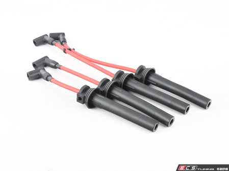 ES#3561305 - miniwiresRED - 8mm Performance Spark Plug Wire Set - Red  - (NO LONGER AVAILABLE) - Upgraded spark plug wires - Ireland Engineering - 