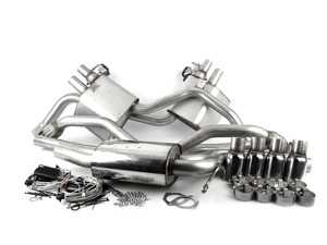 ES#2827520 - SSXAU403 - Cat-Back Exhaust System - ValveSonic - 2.37" stainless steel with quad 80mm polished tips - Milltek Sport - Audi