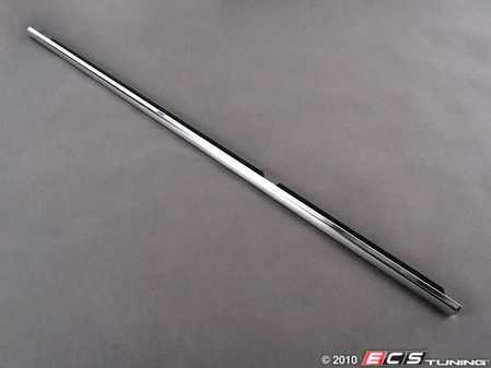 ES#95090 - 51348194759 - E46 Rear Weatherstrip - Left - Chrome - Genuine BMW - BMW