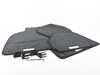 ES#3251860 - 000043152125FV - Floor Mat Set - Black - Genuine Porsche set of four carpeted floor mats - Genuine Porsche - Porsche