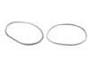 ES#3604030 - 6312838219192KT - Halogen Headlight Lens Kit - Includes left and right lens, lens gaskets, and cover strips. - Assembled By ECS - BMW