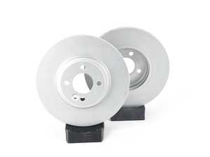 ES#3098744 - 341167689334KT - Front Brake Rotors - Pair 11.57" (294x22) - Eliminate grinding and vibrations under braking with this new brake rotors - Meyle - MINI