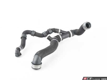 ES#2183702 - 2185010482 - Radiator Hose - Right Upper - From radiator to engine - Genuine Mercedes Benz - Mercedes Benz