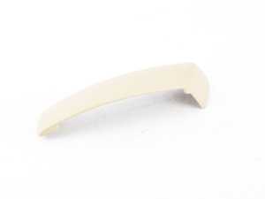 ES#186149 - 72117130836 - Beige Seat Belt Guide Trim - Right - Replace your faded, cracked, or missing seat belt trim - Genuine BMW - BMW
