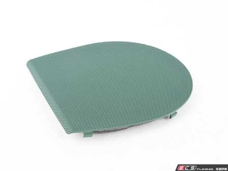 ES#120403 - 51468226496 - Speaker Cover - Rear Deck - Priced Each - Mintgruen/Mint Green. Protects the speakers located in the rear deck - Genuine BMW - BMW