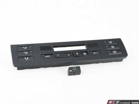 ES#177385 - 64118387642 - E46 Front Plate - Contr. Auto Air Conditioner - Genuine BMW - BMW