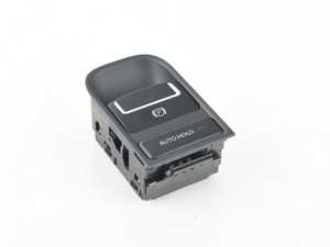 ES#3485678 - 5N0927225BXSJ - Electronic Parking Brake Button - Titanium Black - Replace your pealing or broken parking brake button - Genuine Volkswagen Audi - Volkswagen