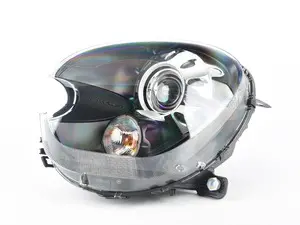 Bi-Xenon Black Headlight Assembly - Left