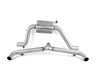 ES#3603444 - CBK0008 - APR MK7 GTI Cat-Back Exhaust System - Resonated - Hand-crafted T304 stainless-steel construction. Includes front muffler for quieter operation. - APR - Volkswagen
