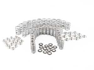 ES#3604607 - SPRK-AUD27T-DR - Performance Valve Spring/Retainer Kit - Higher exhaust spring seat pressure - High performance kit includes intake/exhaust valve springs, spring seats, and retainers - Supertech - Audi