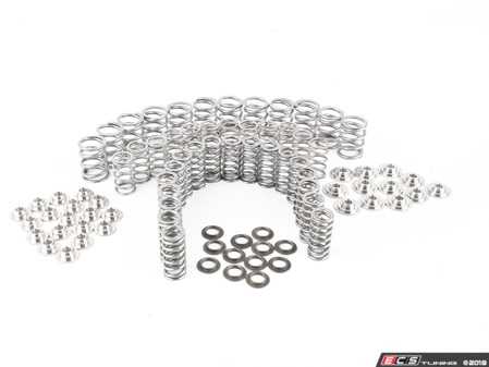 ES#3604607 - SPRK-AUD27T-DR - Performance Valve Spring/Retainer Kit - Higher exhaust spring seat pressure - High performance kit includes intake/exhaust valve springs, spring seats, and retainers - Supertech - Audi