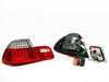 ES#240190 - E462TREDLED - LED Tail Light Set - White/Red - Dramatically improve the appearance of your BMW with this simple bolt on - EagleEyes - BMW