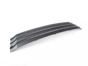 ES#2766248 - 4G8807287CKA - Front License Plate Filler - Satin Black/Brilliant Black  - Clean up the look of your front end - Genuine Volkswagen Audi - Audi