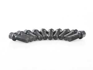 ES#3570136 - MS100175 - APR Lug Bolts (Set of 10) - 37mm - Black zinc coated 37mm ball set wheel bolts to be used with 10mm wheel spacers - APR - Audi Volkswagen