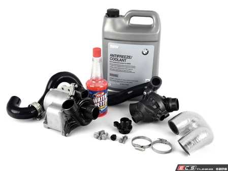ES#3604207 - 11517632426KT10 - Ultimate Water Pump And Thermostat Kit - Replace your water pump & add strength to your cooling system! - Assembled By ECS - BMW