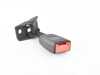ES#1304845 - 7L0857821DFCN - Rear Seat Belt Buckle - Right - Satin Black - Trim often breaks and must be replaced as a complete unit - Genuine Volkswagen Audi - Volkswagen