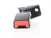 ES#1304845 - 7L0857821DFCN - Rear Seat Belt Buckle - Right - Satin Black - Trim often breaks and must be replaced as a complete unit - Genuine Volkswagen Audi - Volkswagen