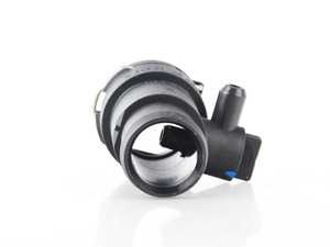 ES#2192910 - 8K0122293F - Quick Coupling Piece - Connects the lower radiator hose to the radiator - Genuine Volkswagen Audi - Audi