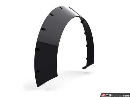 ES#3478671 - Gl12 - 12cm Glider Universal Fender Flares - Pair - ABS plastic universal fender flares that add 12cm of width per side - Clinched - Audi BMW Volkswagen Mercedes Benz MINI Porsche