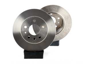 ES#2678239 - 1264230012KT6 - Rear Brake Rotors - Pair - Does not include new rotor securing screws - Brembo - Mercedes Benz