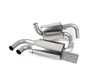 ES#2827911 - SSXPO109 - Cat-Back Exhaust System - Resonated - 70mm stainless steel exhaust for use with stock tips - Milltek Sport - Porsche