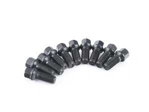 ES#3570134 - MS100173 - APR Lug Bolts (Set of 10) - 32mm - Black zinc coated 32mm ball set wheel bolts to be used with 4mm & 5mm wheel spacers - APR - Audi Volkswagen