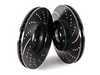 ES#522262 - GD991 - Front Cross Drilled & Slotted Brake Rotors - Pair - EBC Sport Slotted and Dimpled Rotors (332x30) - EBC - BMW