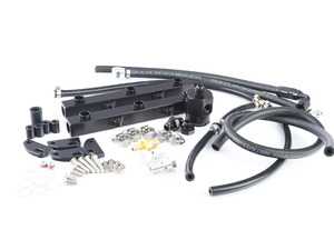 ES#3419591 - 034-106-7042-S4 - Complete Drop-In Performance Billet Fuel Rail Kit - Includes everything needed to install 034Motorsport Billet Aluminum Fuel Rails on your 2.7T - 034Motorsport - Audi