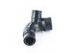ES#3604076 - 06B103221F - Breather Hose Connector - Connects the valve cover to the hard pipe and pressure regulator - URO - Audi Volkswagen
