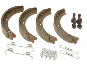ES#3610410 - 1244200720 - Parking Brake Shoe Kit - Includes all hardware needed for installation - Meyle - Mercedes Benz