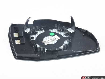 ES#3013943 - 4M0857535 - Mirror Glass - Left - Replace your cracked or broken piece - Genuine Volkswagen Audi - Audi