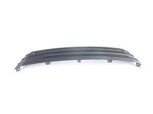 ES#2669613 - 4G8807287CCKA - Front License Plate Filler - Satin Black/Brilliant Black  - Clean up the look of your front end - Genuine Volkswagen Audi - Audi