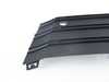 ES#2669613 - 4G8807287CCKA - Front License Plate Filler - Satin Black/Brilliant Black  - Clean up the look of your front end - Genuine Volkswagen Audi - Audi
