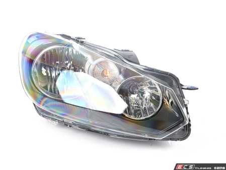 ES#3468865 - 5K0941006C - Headlight - Right - Twin halogen headlamp - Valeo - Volkswagen