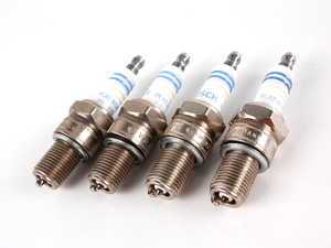 ES#262963 - W6DP0-4 - Spark Plugs - Set Of Four (WR6DP0) - The OE plug on G60 engines. - Bosch - Volkswagen