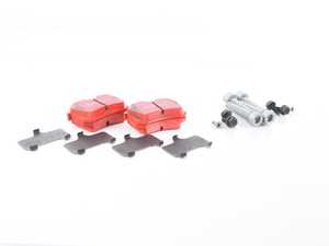 ES#3536851 - 025997ECS0356KT - Performance Rear Brake Service Kit (253x10) - Featuring ECS V5 slotted rotors with black-zinc coating and ECS EP24 "Enthusiast Performance" pads. - Assembled By ECS - Audi Volkswagen
